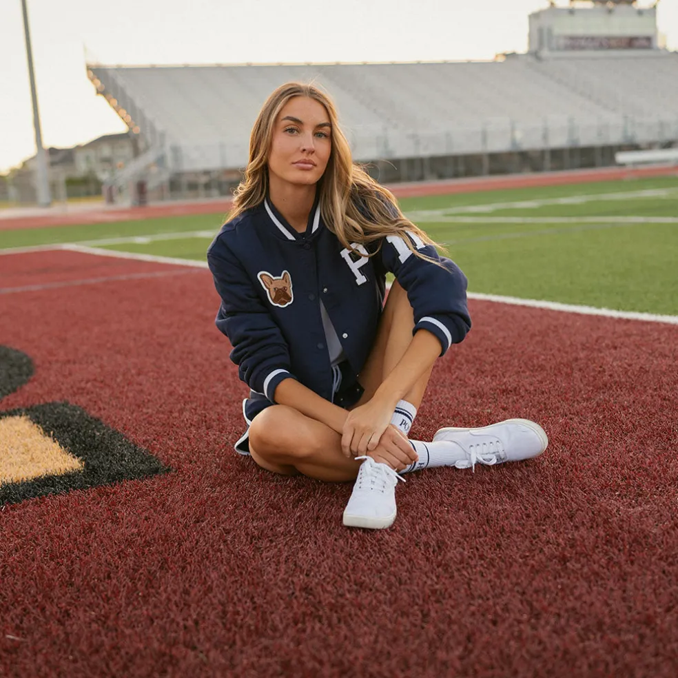 Adult Fleece Varsity Jacket