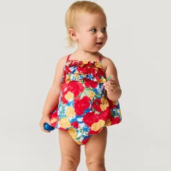 Bamboo Challis Bubble Romper