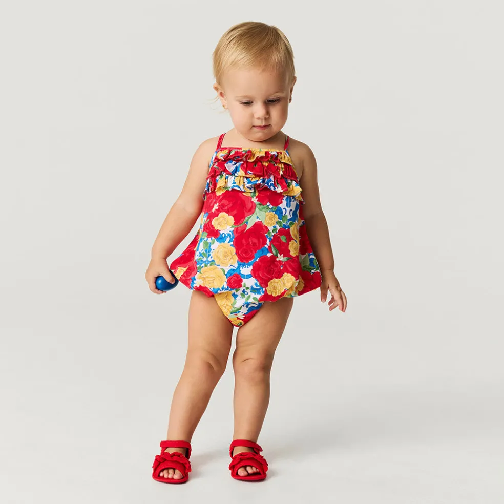 Bamboo Challis Bubble Romper