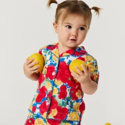 Bamboo Challis Top Short Set