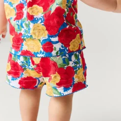 Bamboo Challis Top Short Set