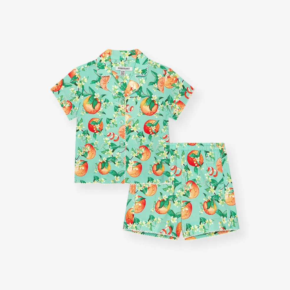 Bamboo Challis Top Short Set