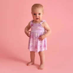 Bow Babydoll Bodysuit Dress
