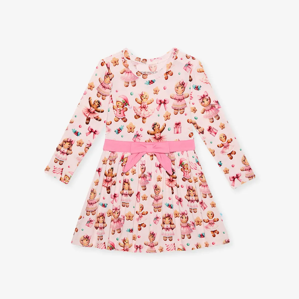 Bow Twirl Bodysuit Dress