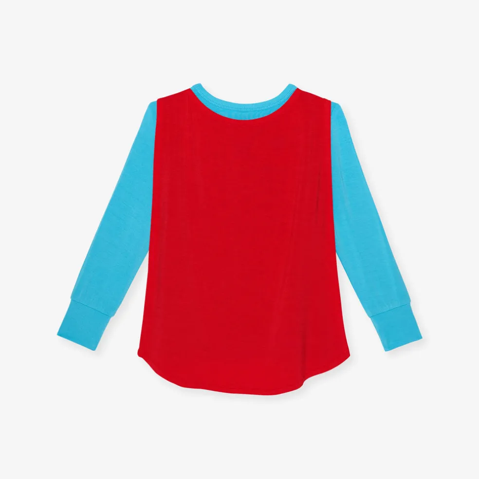 Cape Shirt & Pant Set