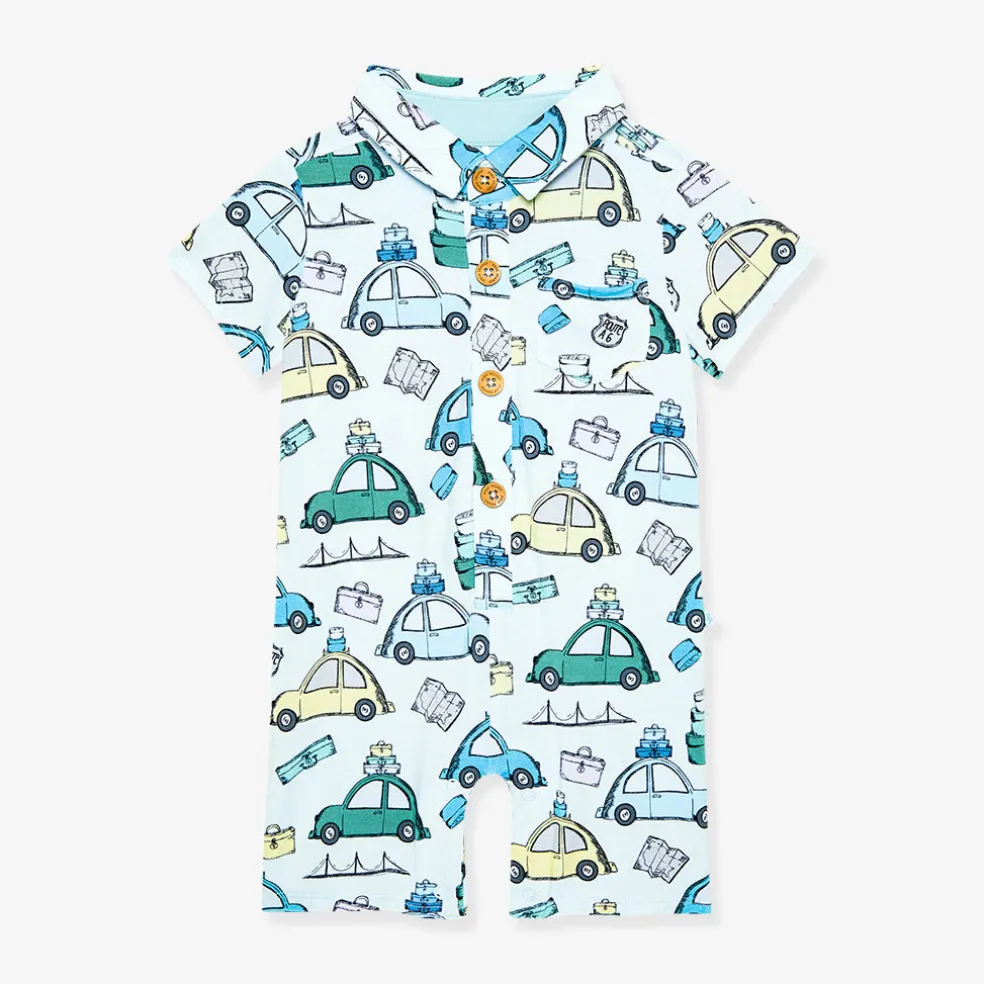 Collared Henley Shortall