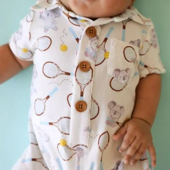 Collared Henley Shortall