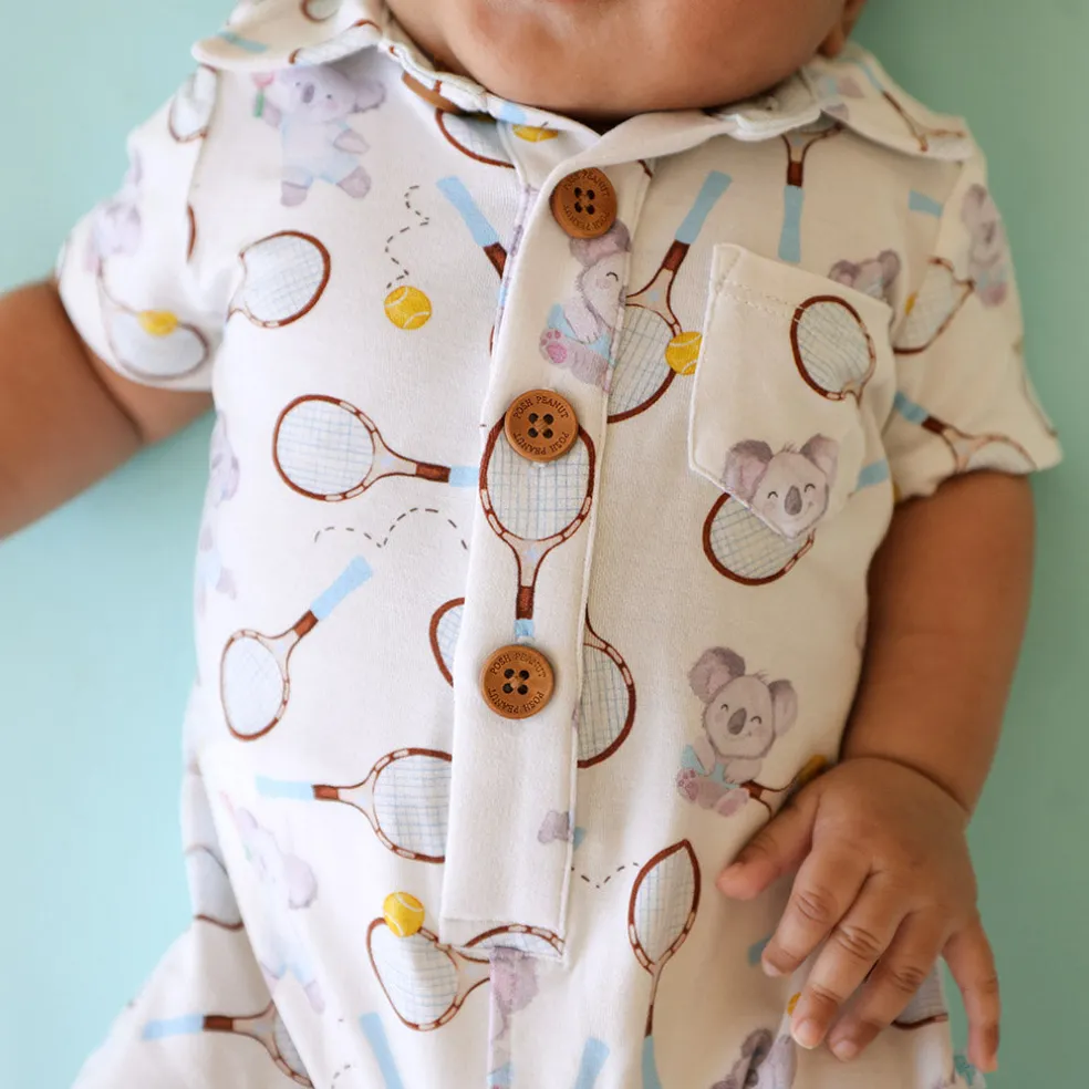 Collared Henley Shortall