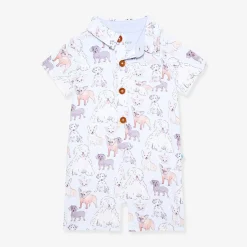 Collared Henley Shortall