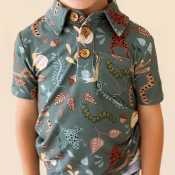 Collared Henley Top