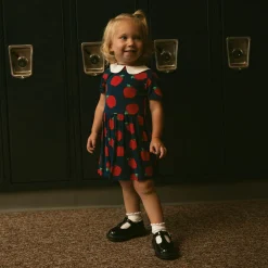 Collared Twirl Bodysuit Dress
