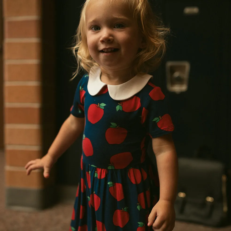 Collared Twirl Bodysuit Dress
