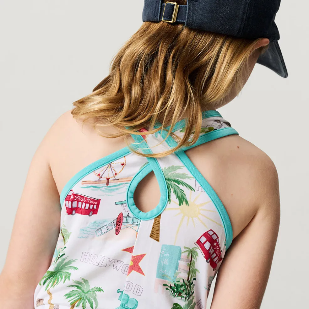 Criss-Cross Back Romper