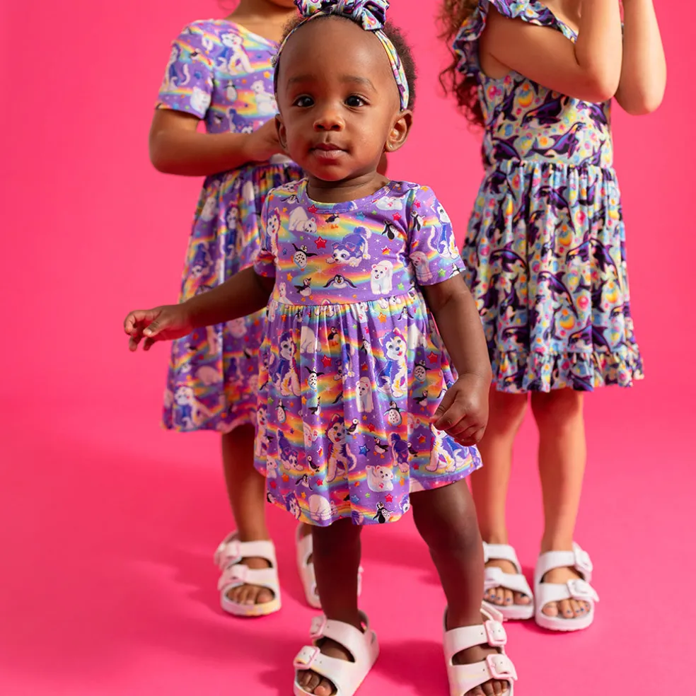 Criss-Cross Twirl Dress