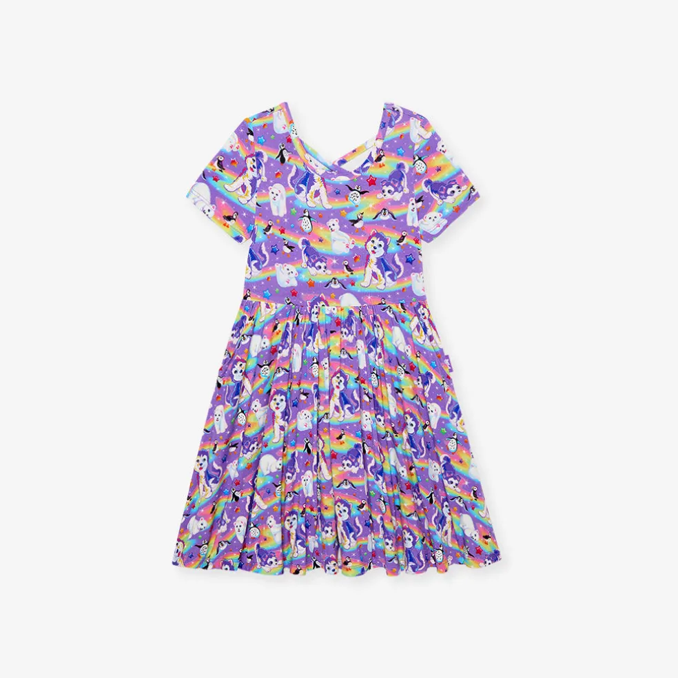 Criss-Cross Twirl Dress