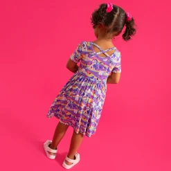 Criss-Cross Twirl Dress
