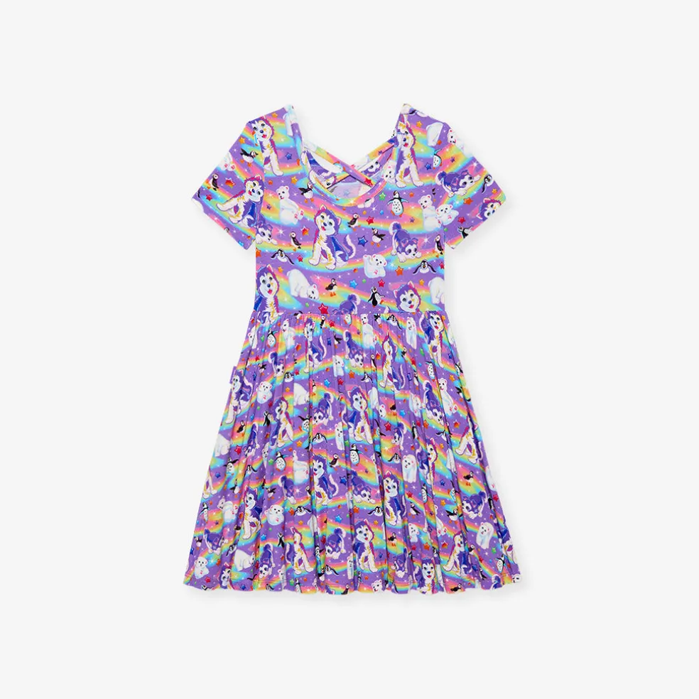 Criss-Cross Twirl Dress