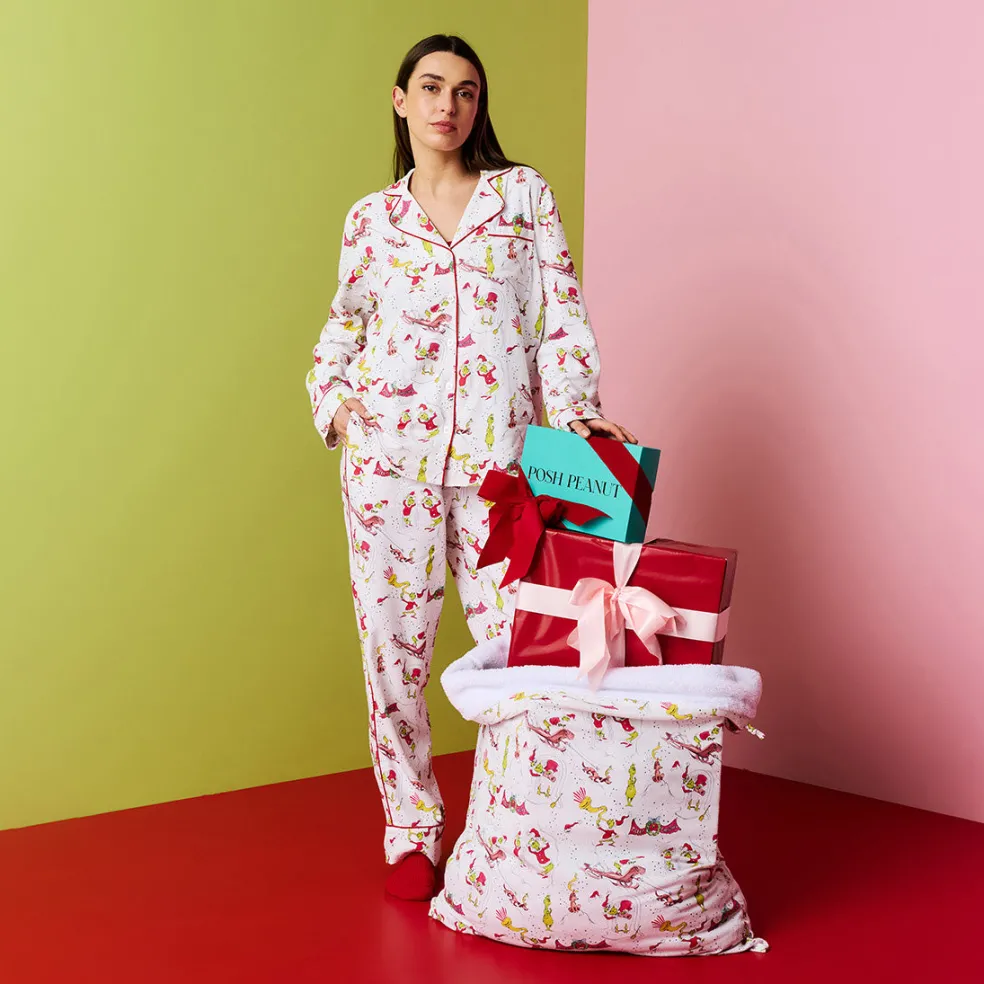 Flannelette Holiday Gift Sack
