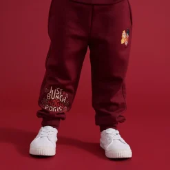 Fleece Graphic Sweatshirt Jogger Set