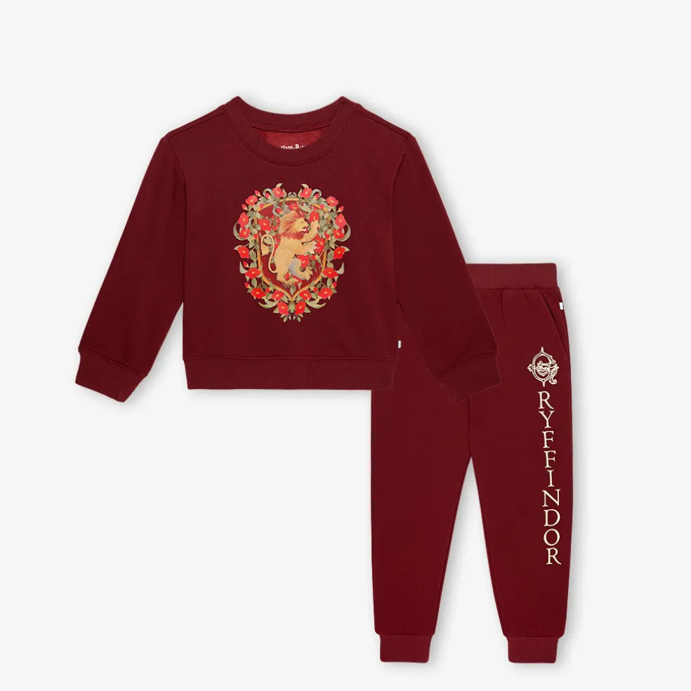 Fleece Sweatshirt Jogger Set