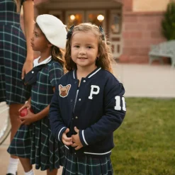 Fleece Varsity Jacket