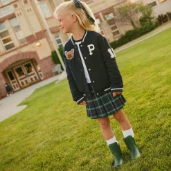 Fleece Varsity Jacket