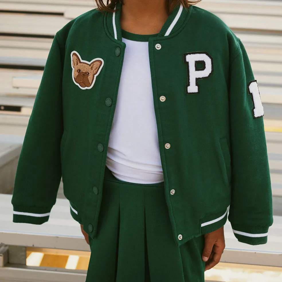 Fleece Varsity Jacket