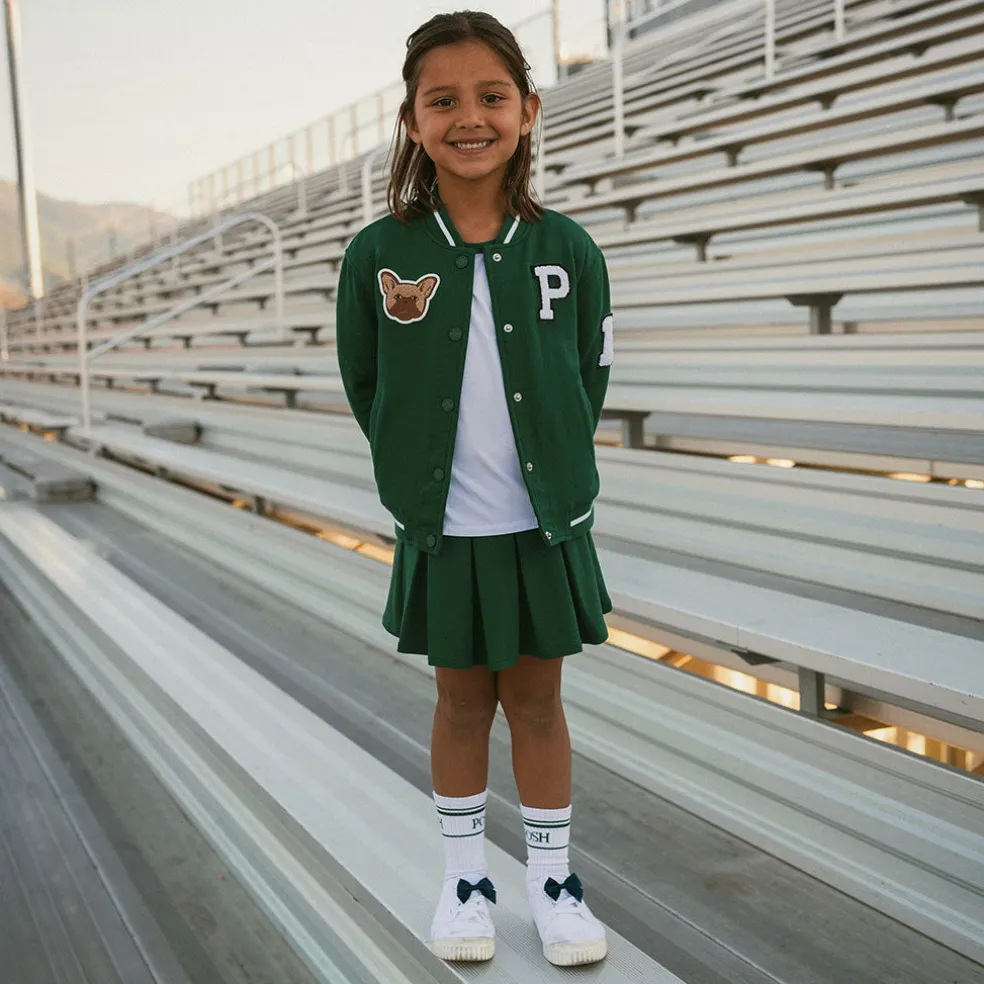 Fleece Varsity Jacket