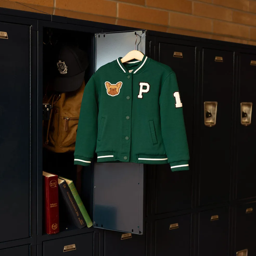 Fleece Varsity Jacket