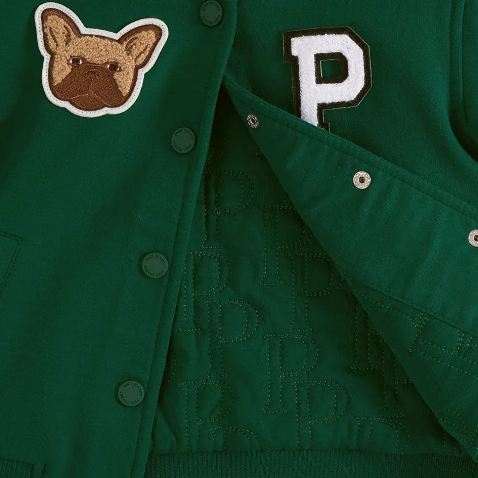 Fleece Varsity Jacket