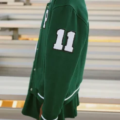 Fleece Varsity Jacket