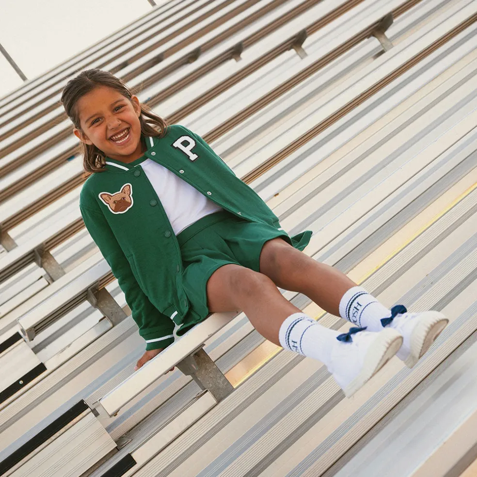 Fleece Varsity Jacket