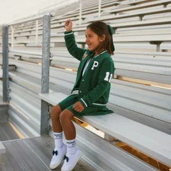 Fleece Varsity Jacket