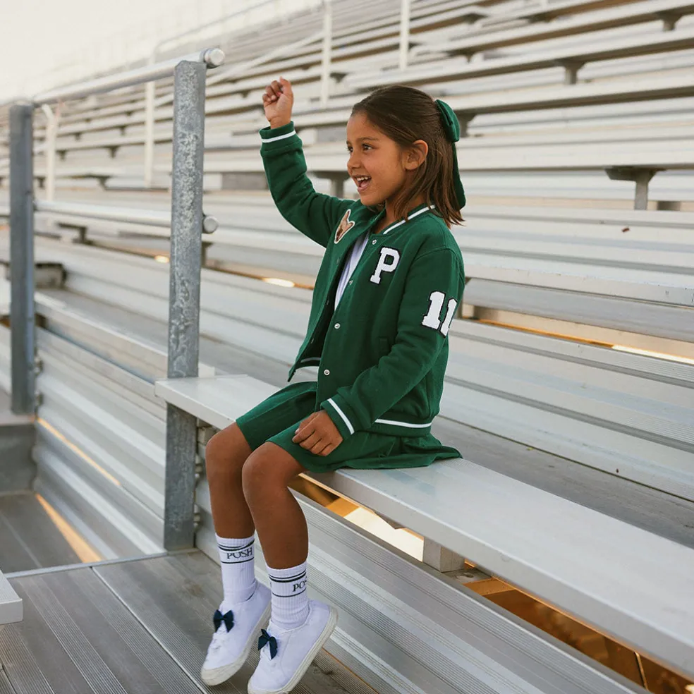 Fleece Varsity Jacket