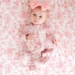 Footie Ruffled Zippered One Piece
