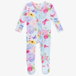 Footie Ruffled Zippered One Piece