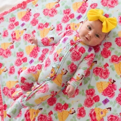 Footie Ruffled Zippered One Piece