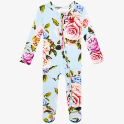 Footie Ruffled Zippered One Piece