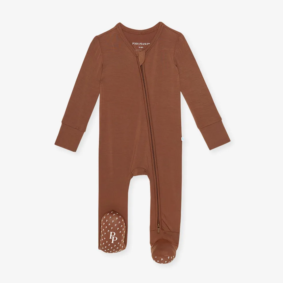 Footie Zippered One Piece