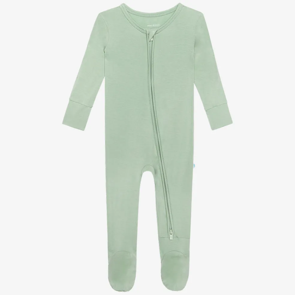 Footie Zippered One Piece