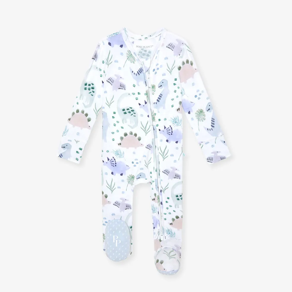 Footie Zippered One Piece