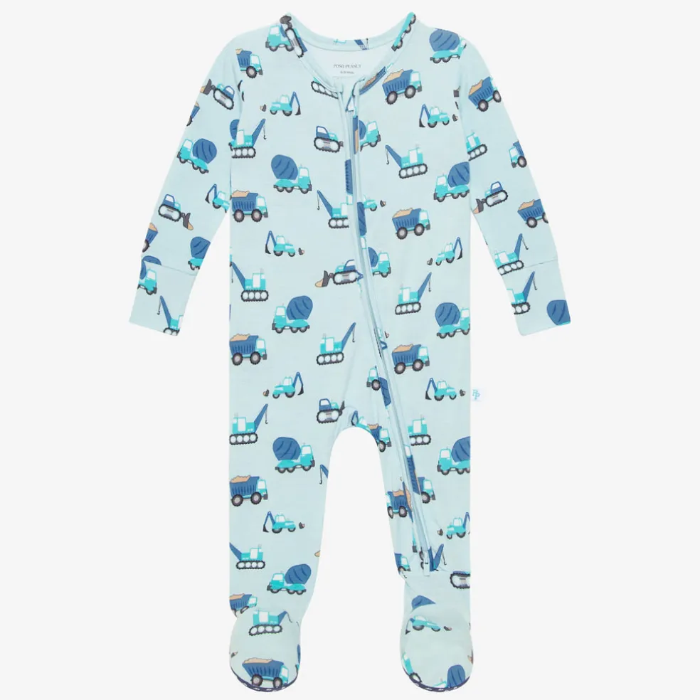 Footie Zippered One Piece