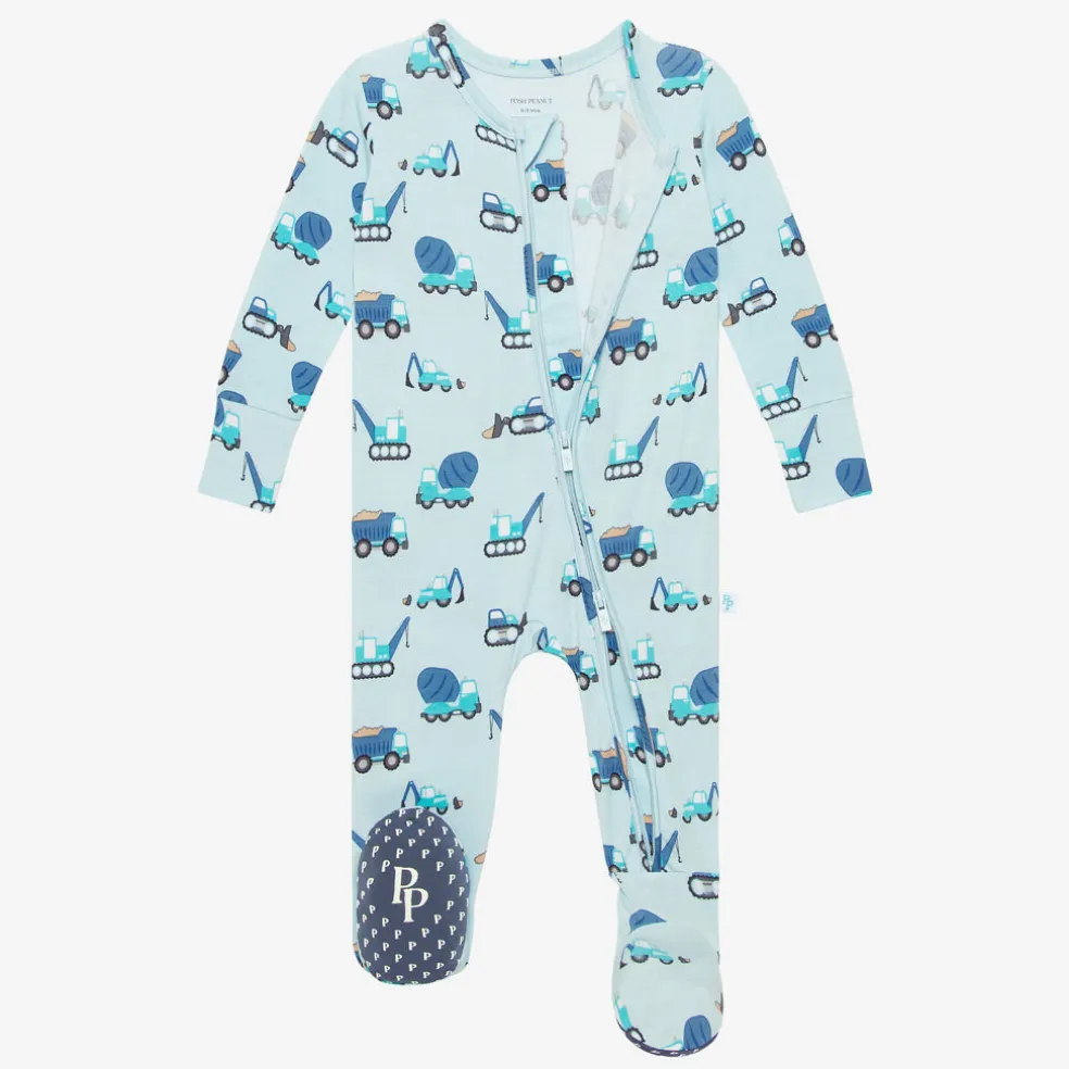Footie Zippered One Piece