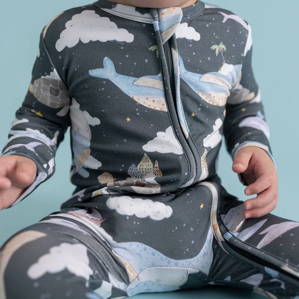 Footie Zippered One Piece