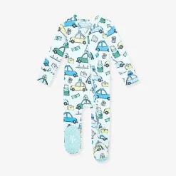 Footie Zippered One Piece