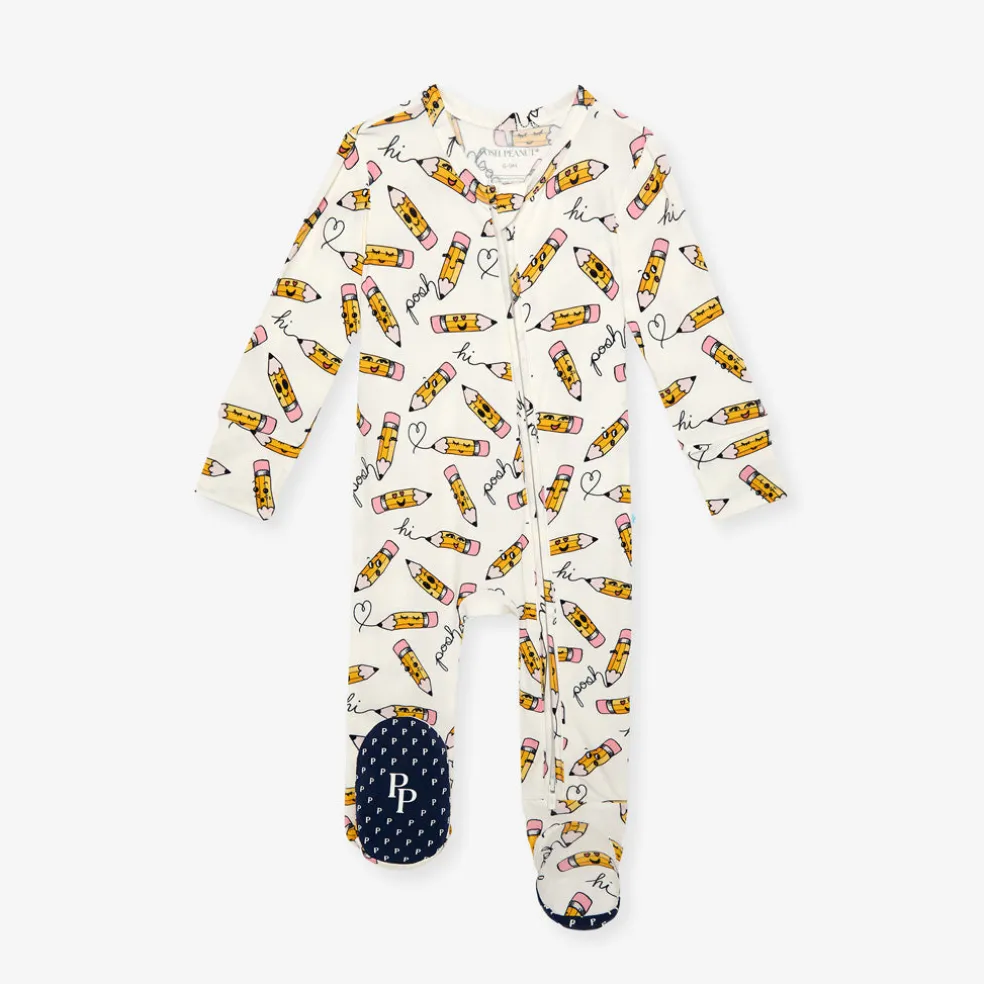 Footie Zippered One Piece