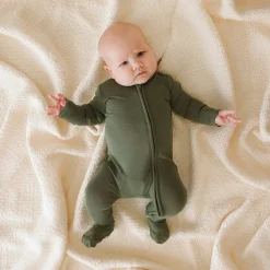 Footie Zippered One Piece