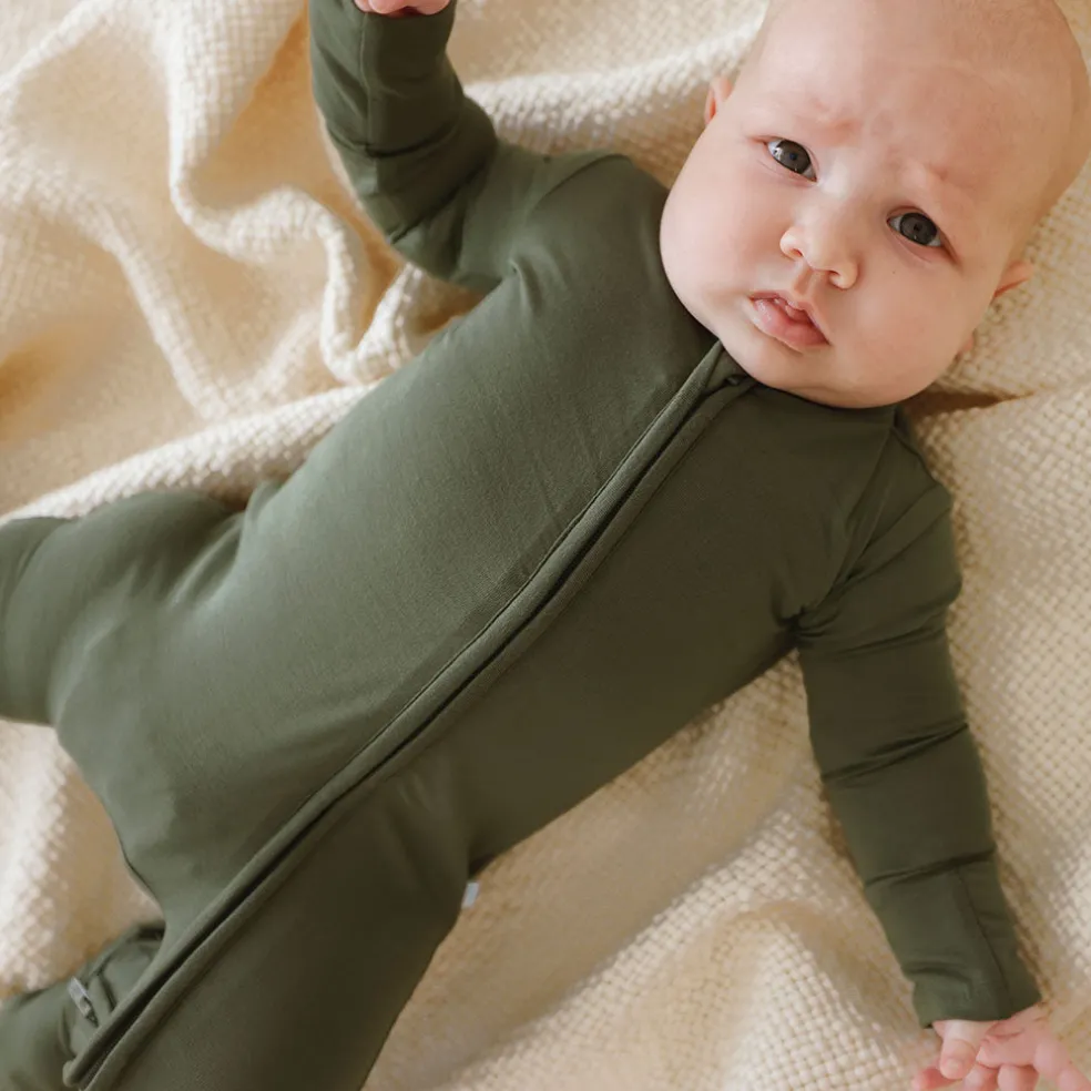 Footie Zippered One Piece