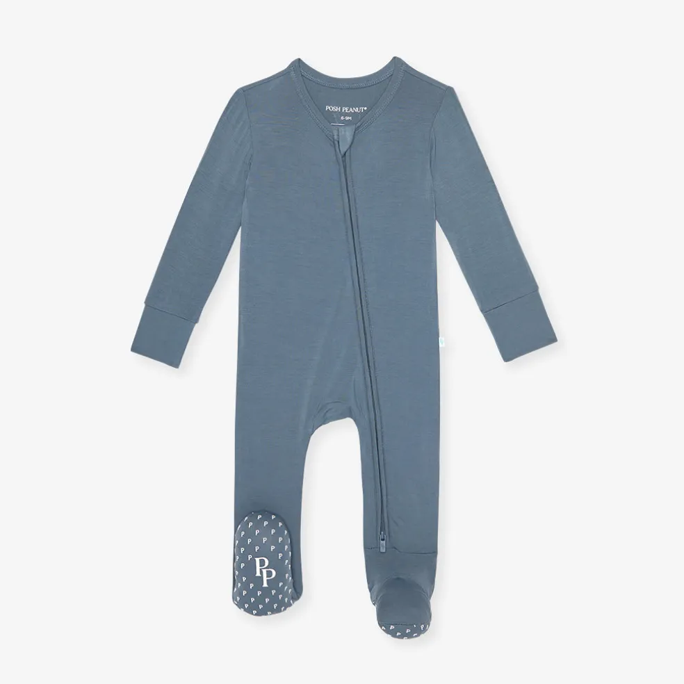 Footie Zippered One Piece