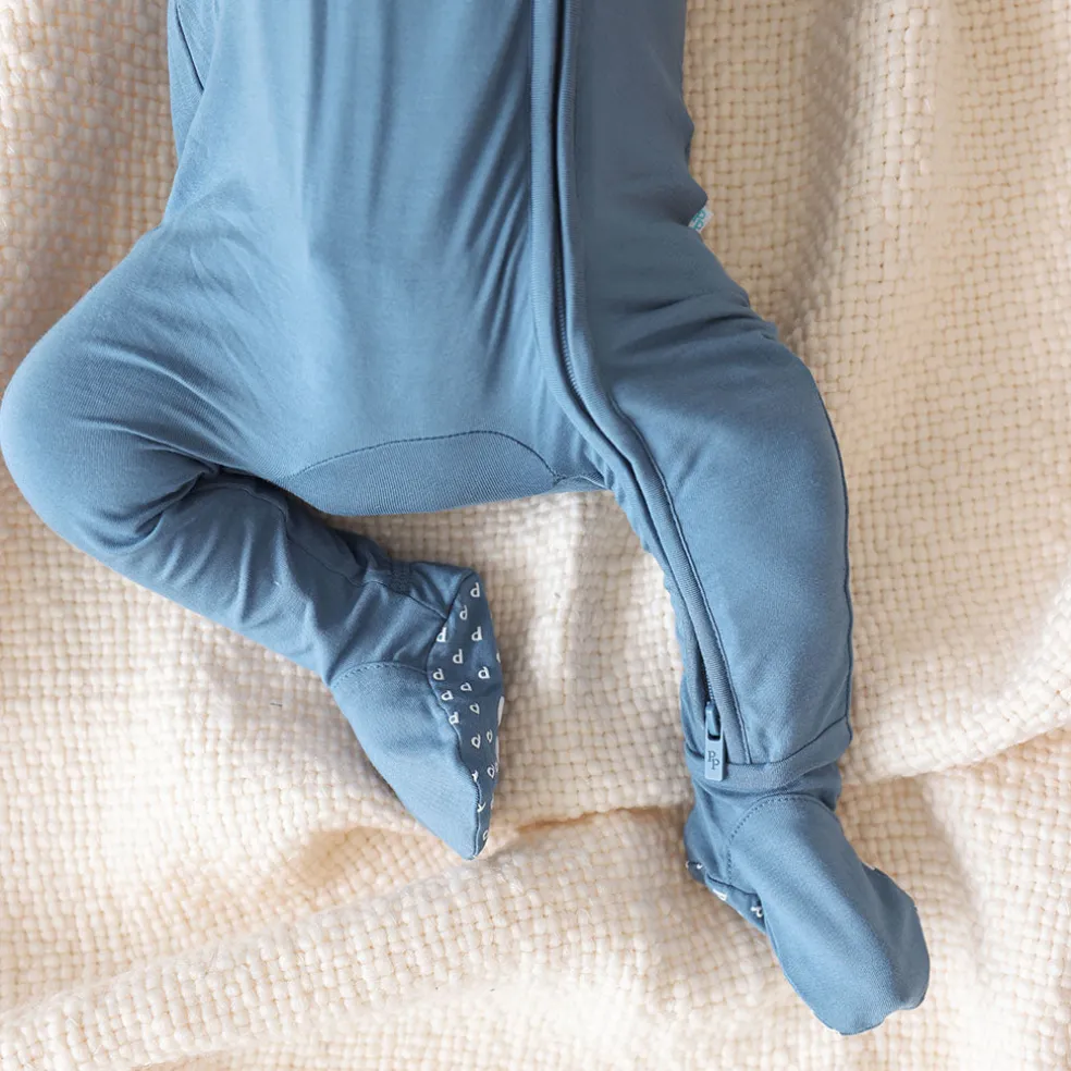 Footie Zippered One Piece